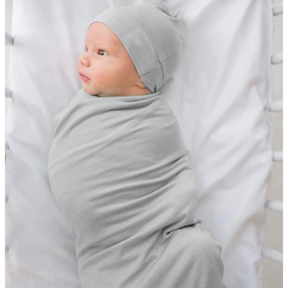Large Premium Modal Knit Baby Swaddle